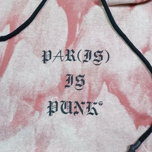 ELEVEN PARIS Cotton Marble Hoodie sz Medium